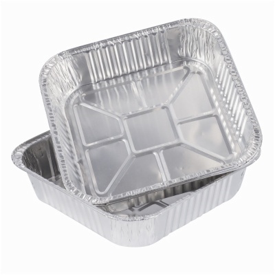 Aluminum foil baking pan
